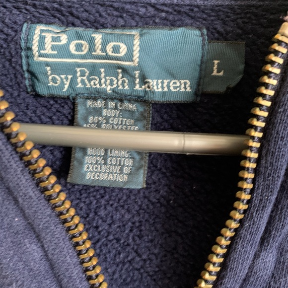 Men’s Polo Ralph Lauren Fleece Full-Zip Hoodie - Picture 3 of 4